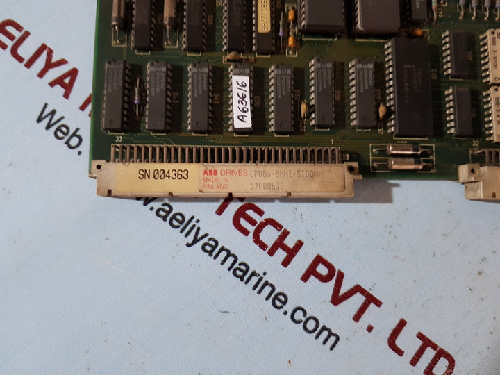 Abb cpu86-8mhz+siddm central processor board