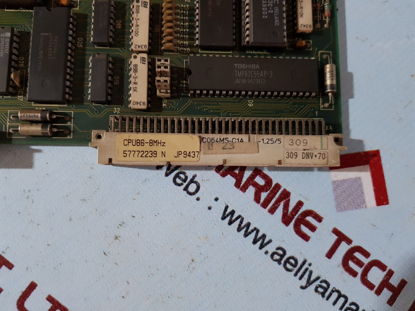 Abb cpu86-8mhz+siddm central processor board