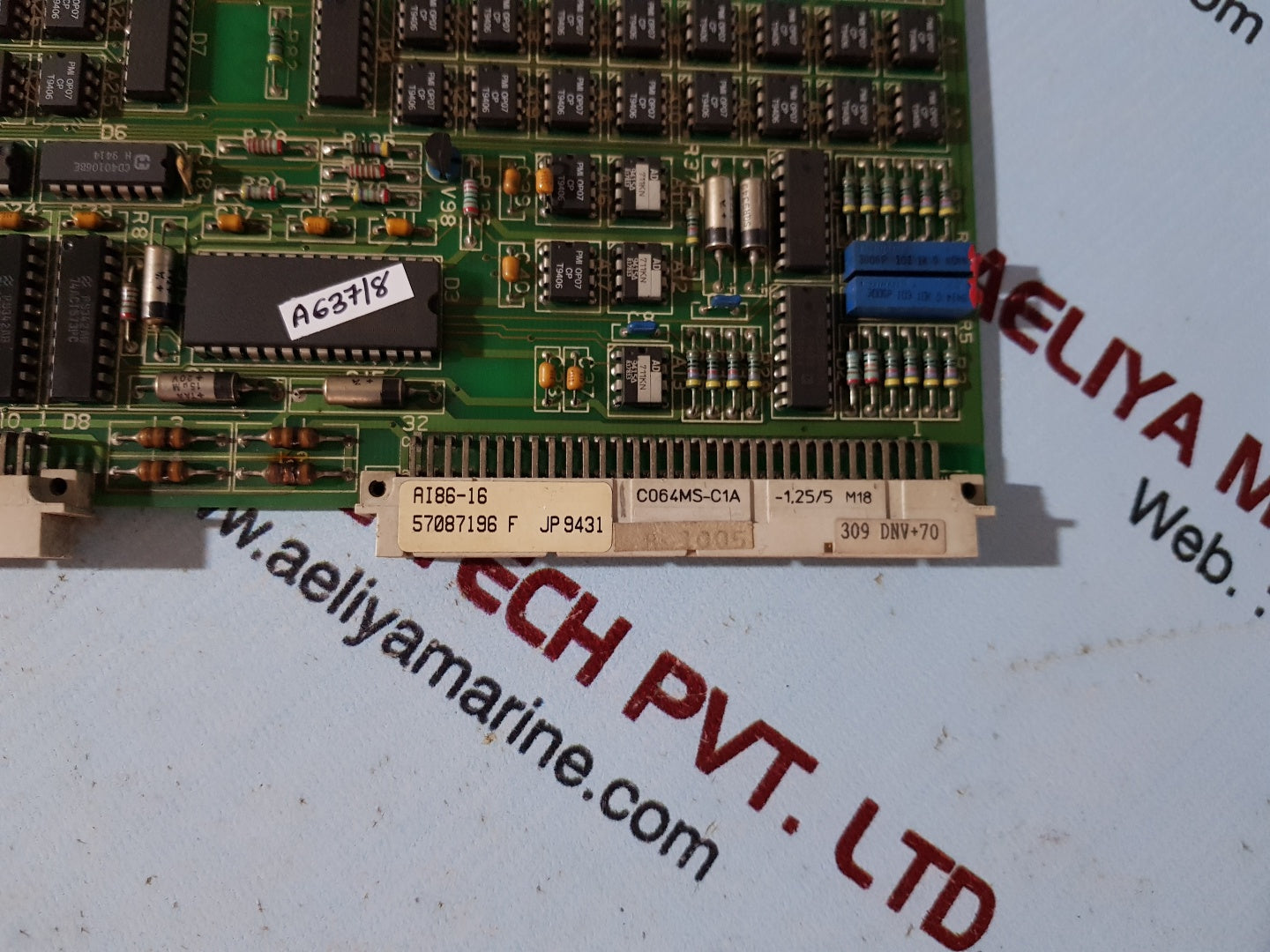 Abb Ai86-16 analog input module 57087196 f jp9431 abb