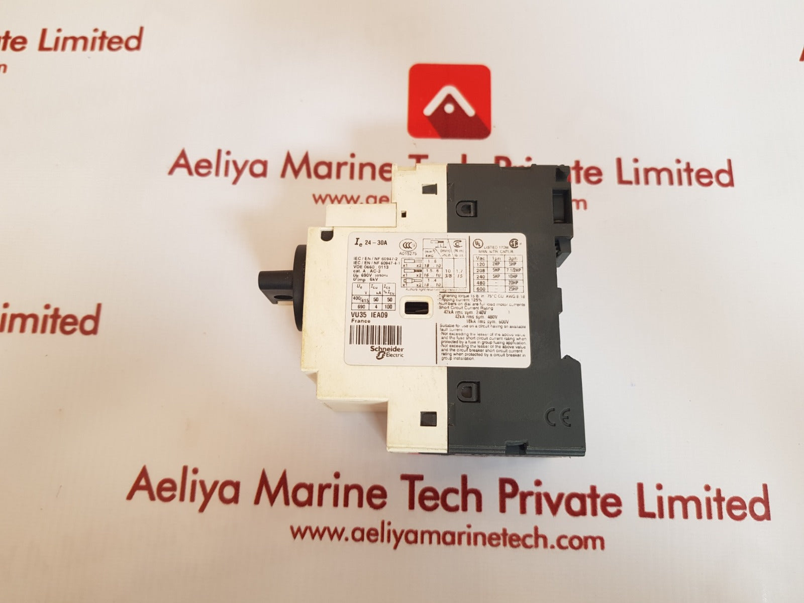 Telemecanique gv2-p 32/24-32 a motor circuit breaker