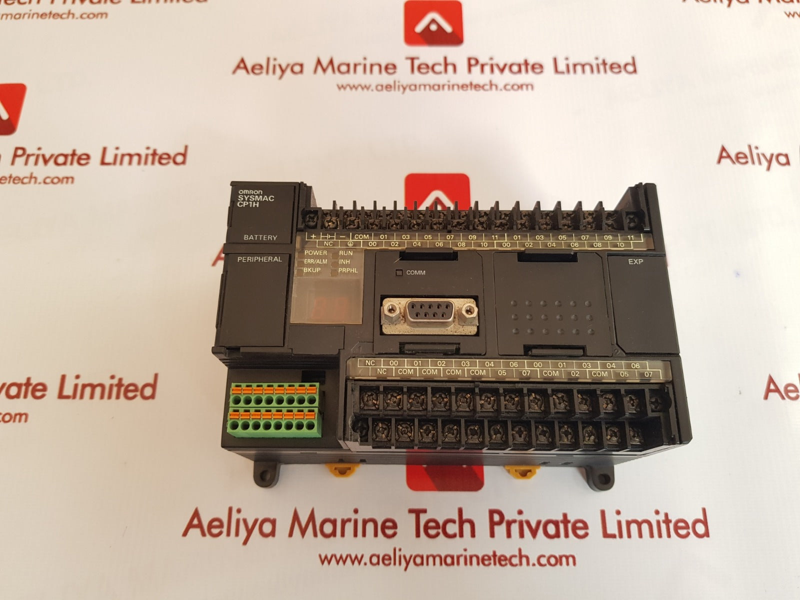 Omron cp1h-xa40dt-d programmable controller Used
