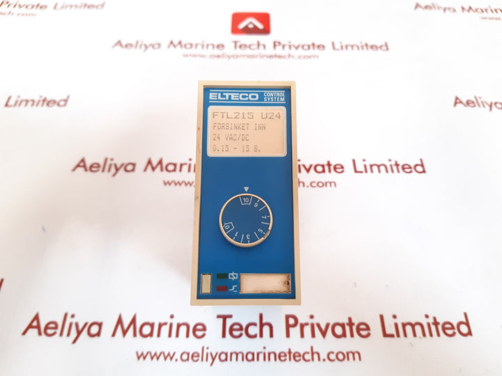 Elteco ftl215 u24 time relay Used
