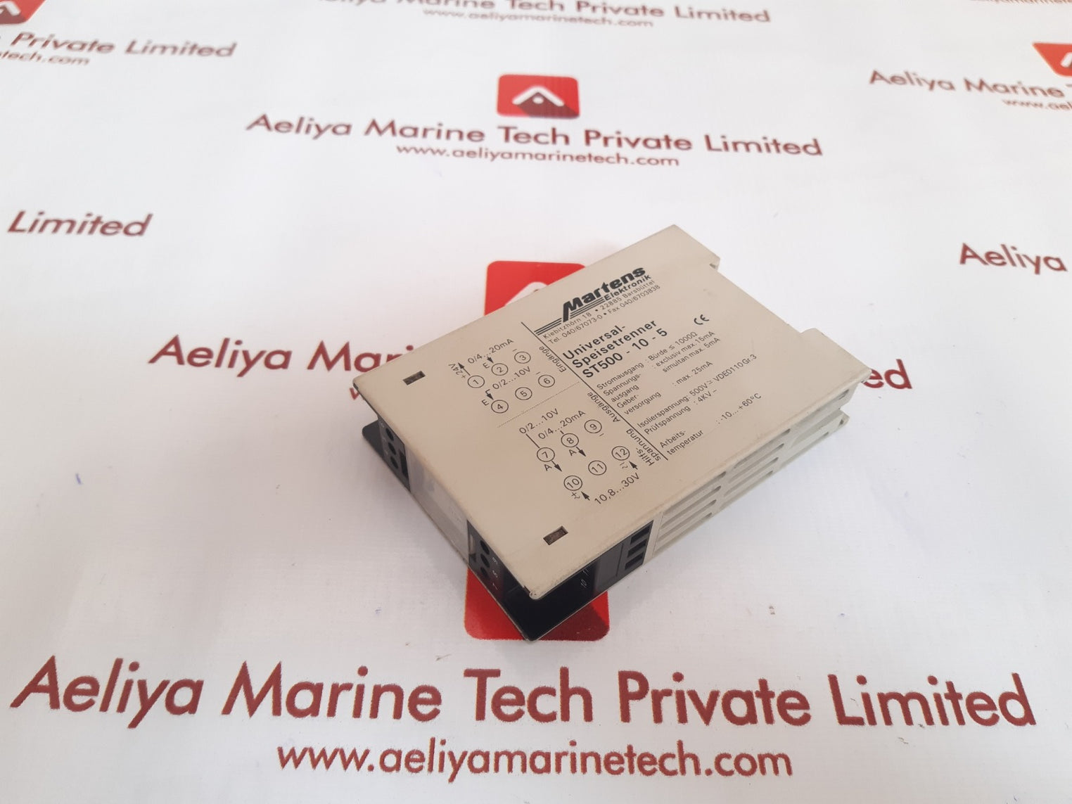 Martens st500-10-5 isolated transmitter power supply 