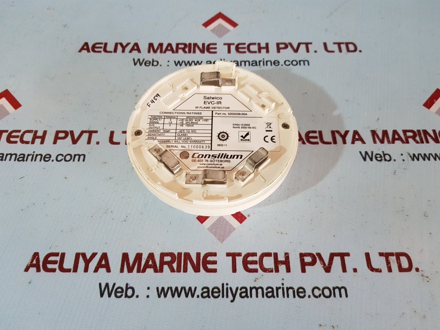 Consillium Salwico evc-ir ir flame detector 5200039-00a