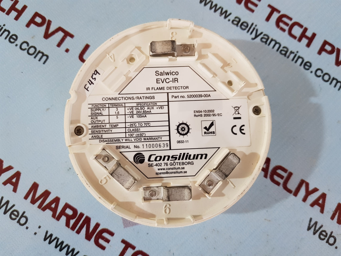 Consillium Salwico evc-ir ir flame detector 5200039-00a