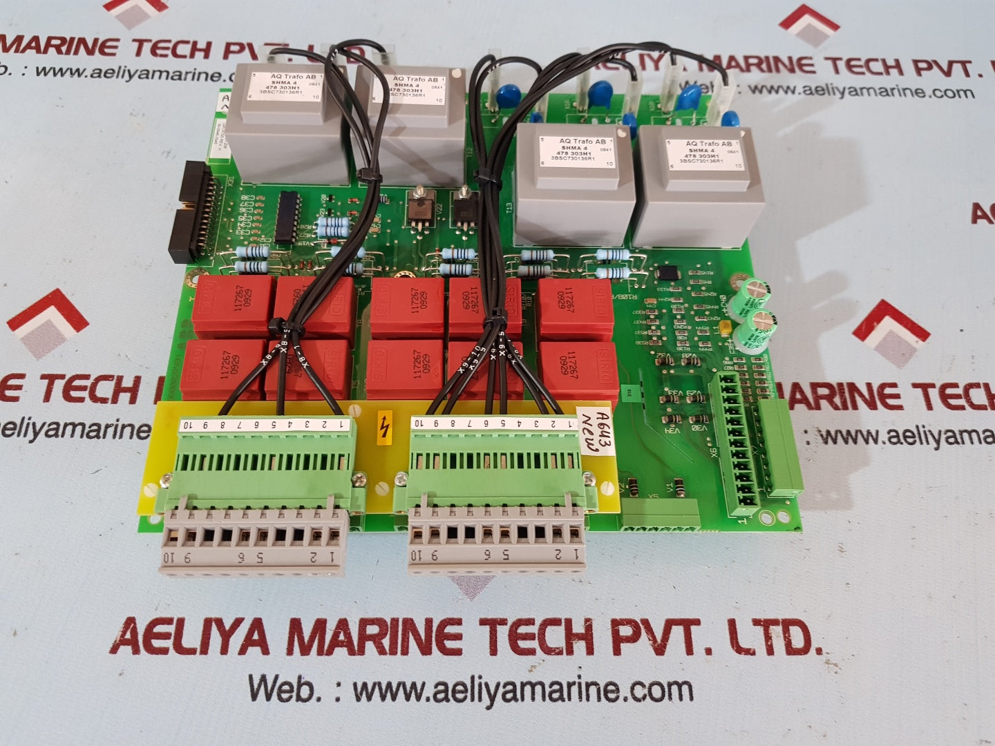 Abb datx100 pulse transformer board refv.H