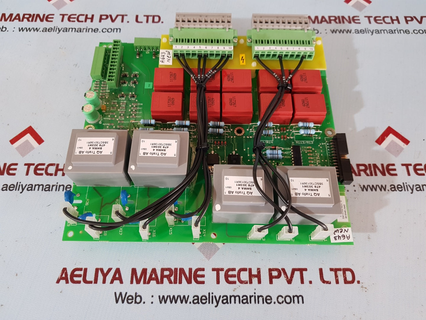 Abb datx100 pulse transformer board refv.H