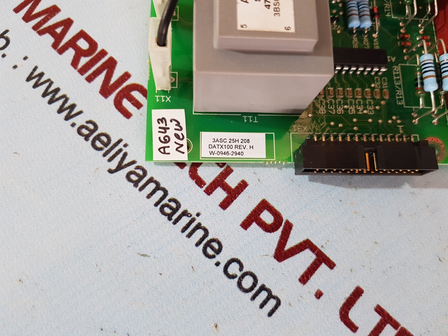 Abb datx100 pulse transformer board refv.H
