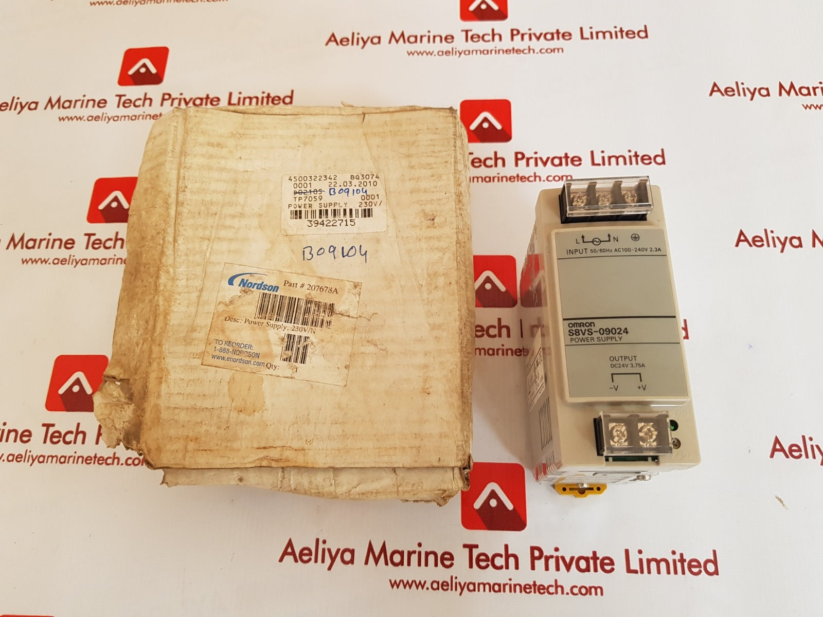 Omron s8vs-09024 power supply 100-240v 2.3a