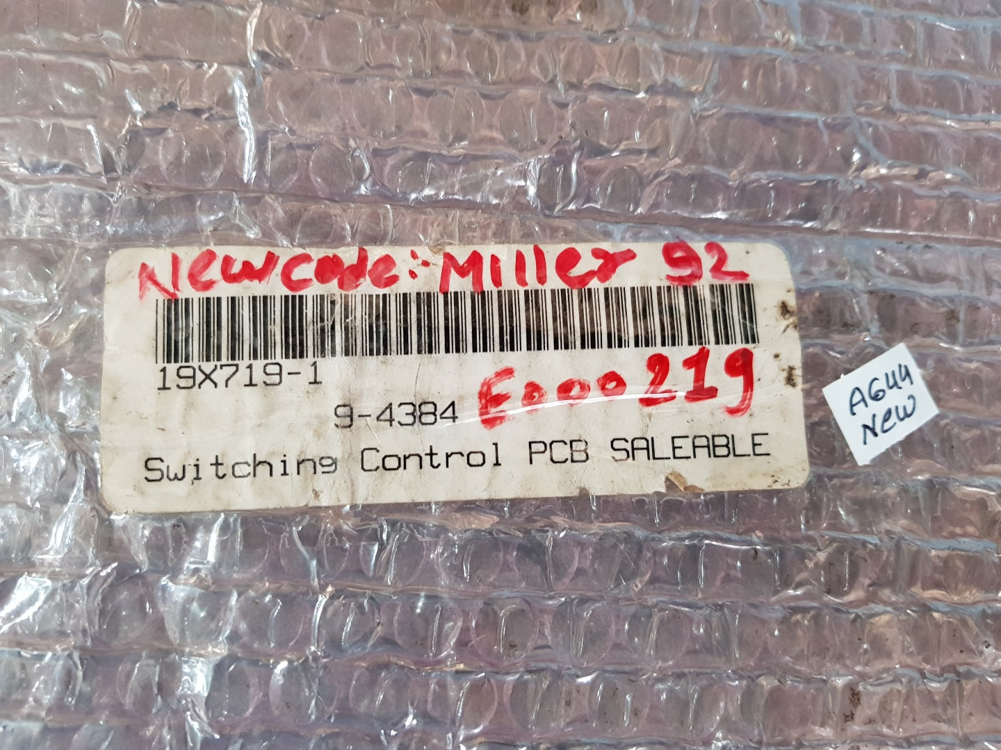 Thermal dynamics 19x719 switching control pcb board