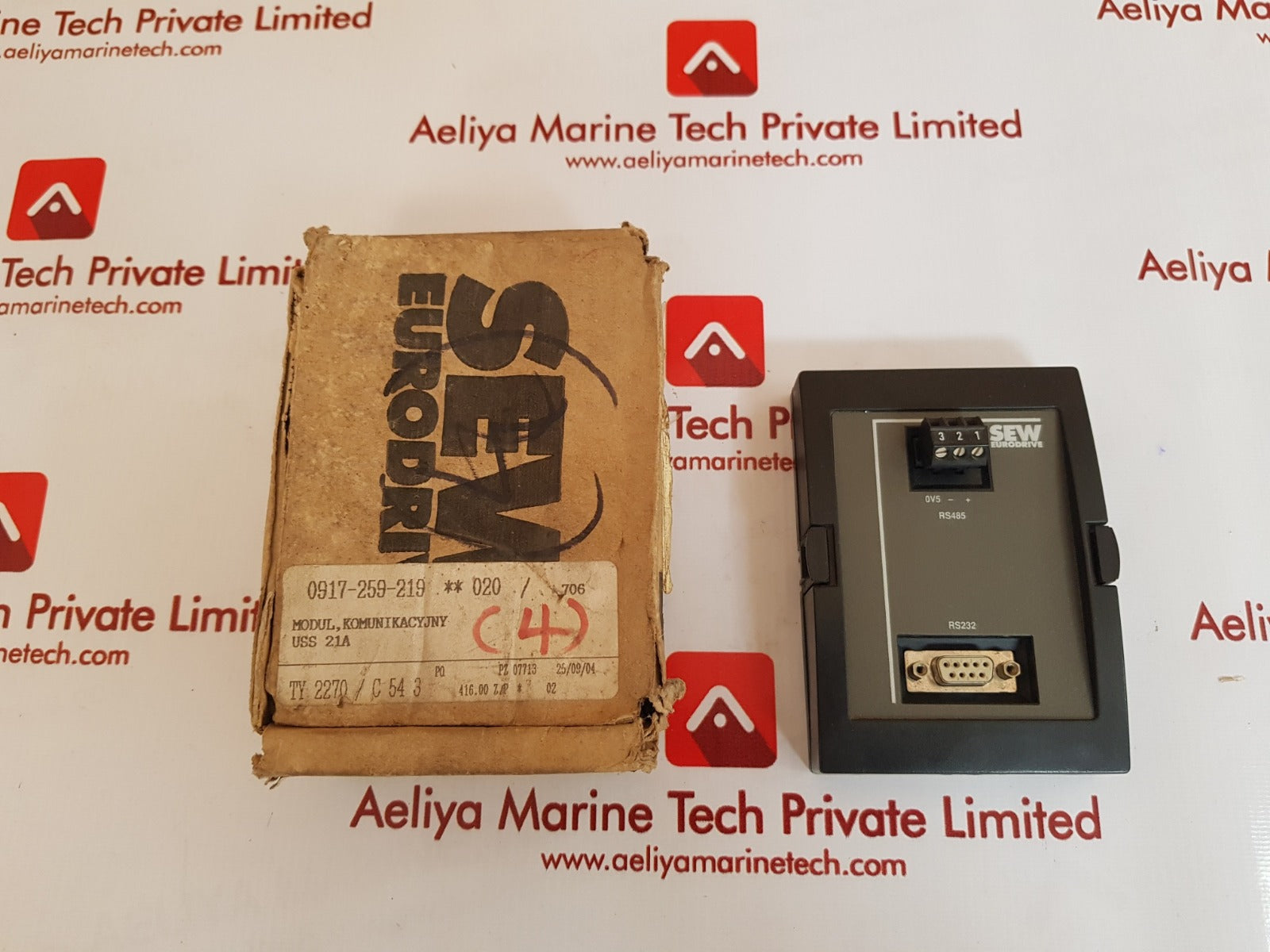 Sew eurodrive uss21a serial interface 8229147