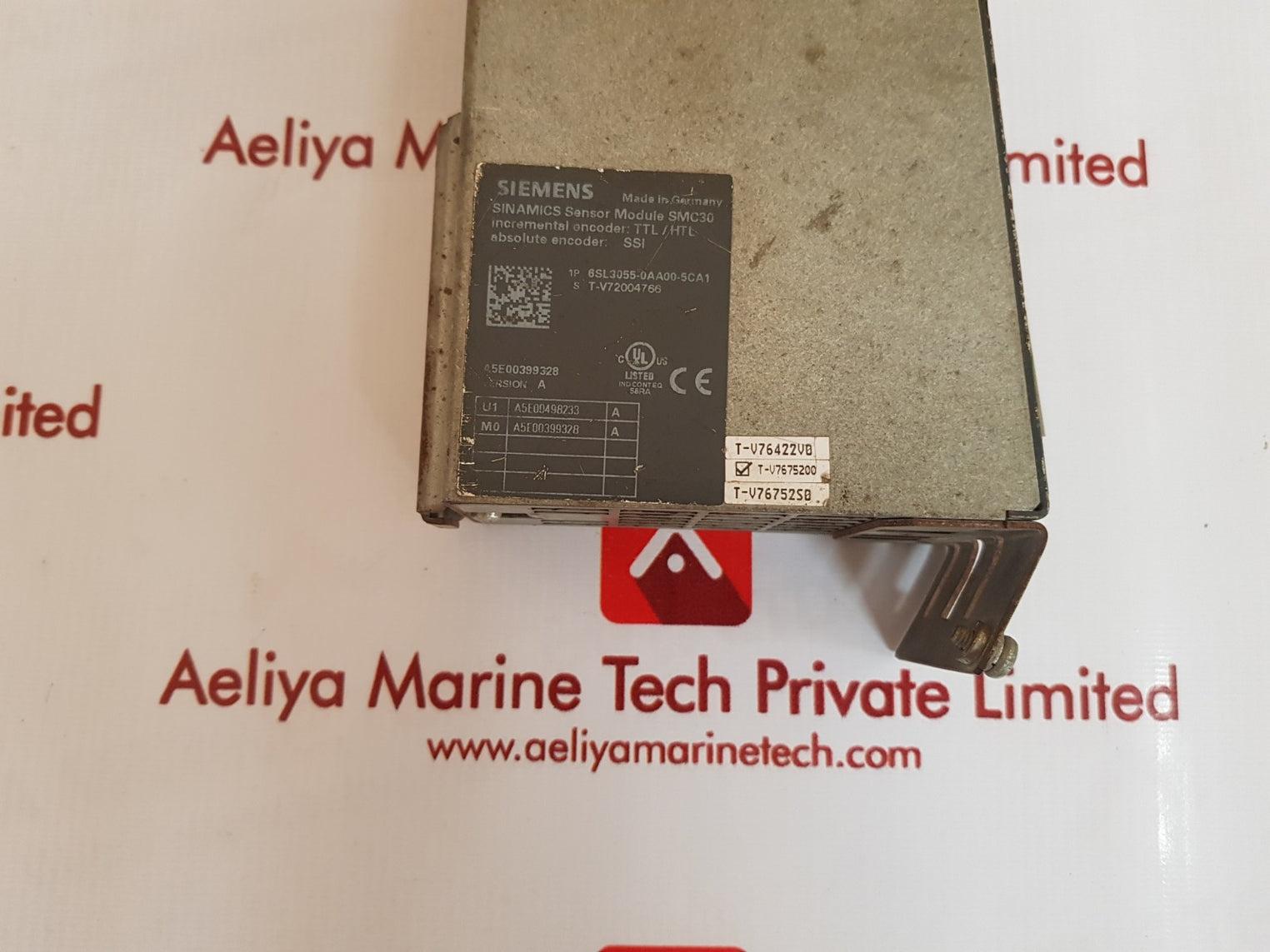 Siemens 6sl3055-0aa00-5ca1 smc30 sinamics sensor module 