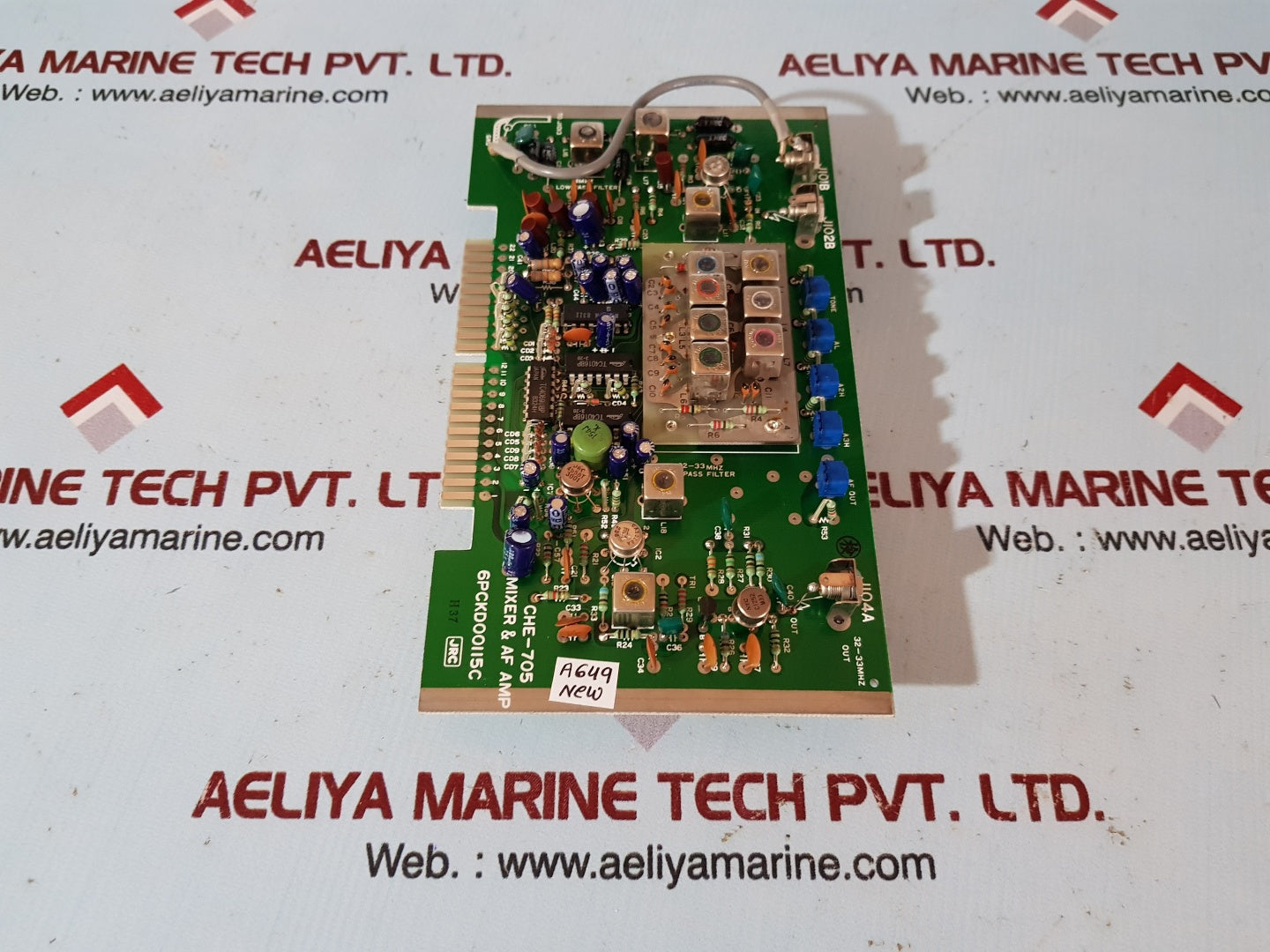 Jrc che-705 mixer & af amp pcb card 6pckd00115c