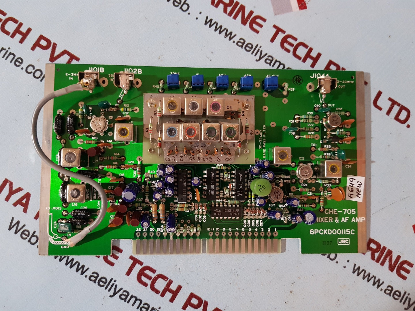 Jrc che-705 mixer & af amp pcb card 6pckd00115c