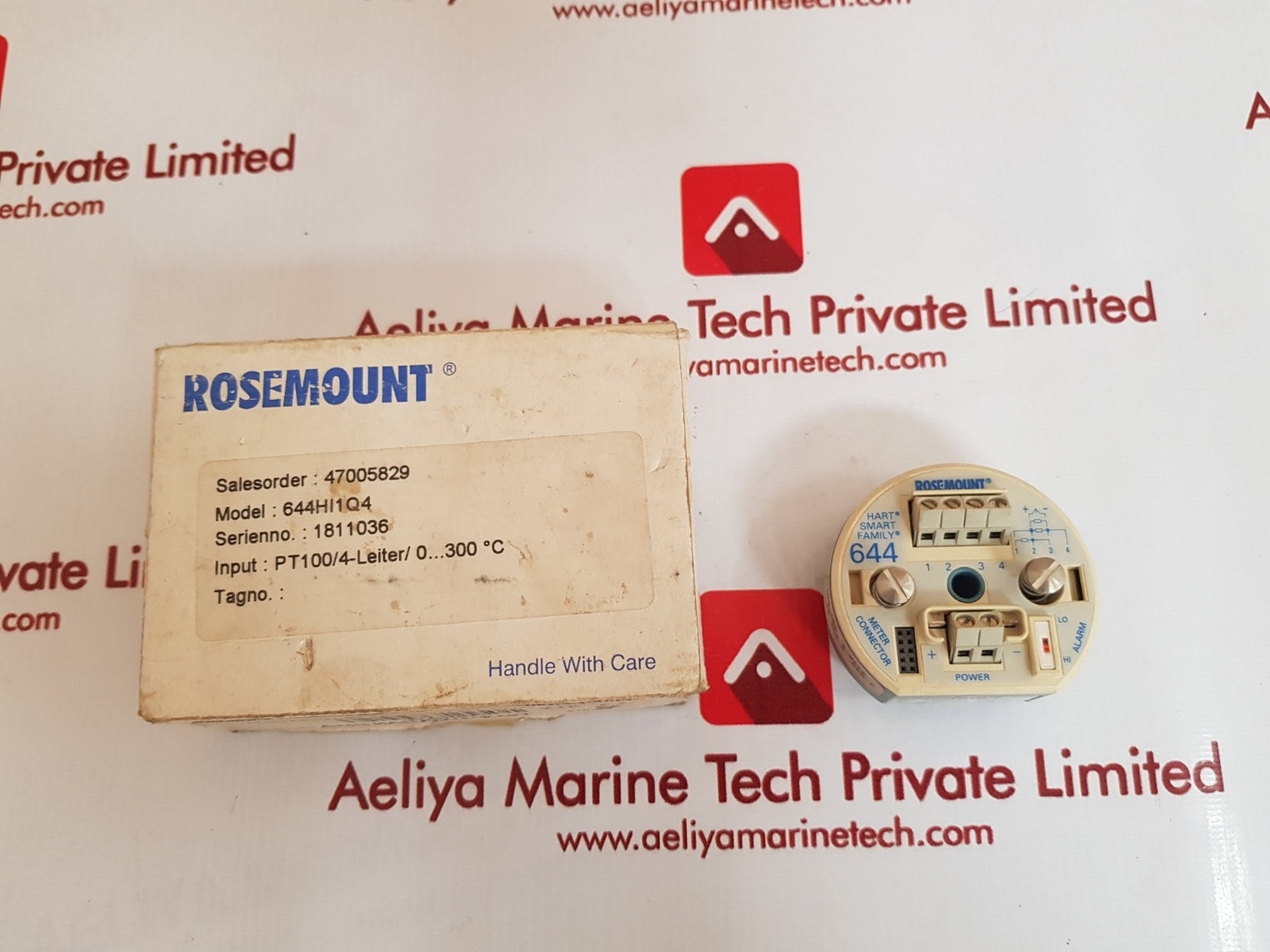 Rosemount 644 temperature transmitter 644hi1q4