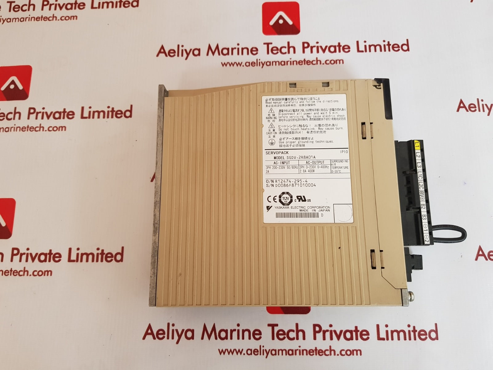 Yaskawa sgdv-2r8a01a servo driver