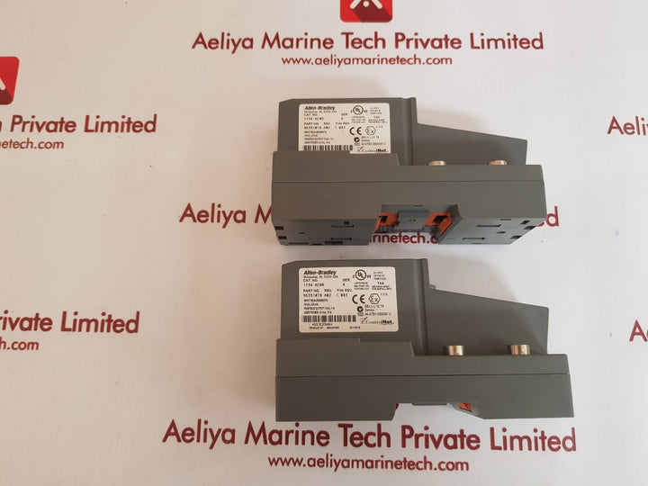 Allen-bradley 1734-acnr ser.a point i/o adapter with 1734-rtb ser.a block 