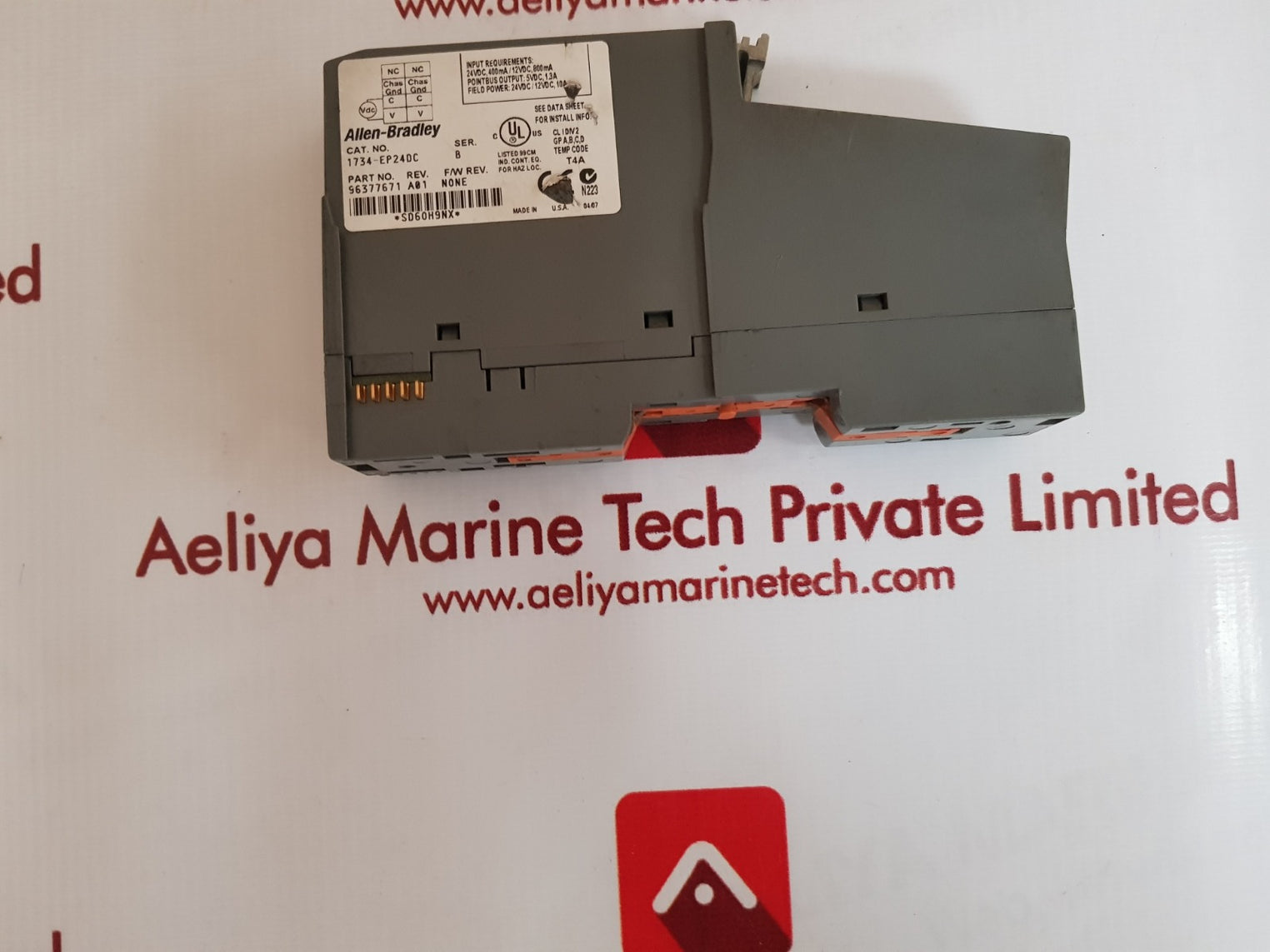 Allen-bradley 1734-ep24dc ser.b expantion module 