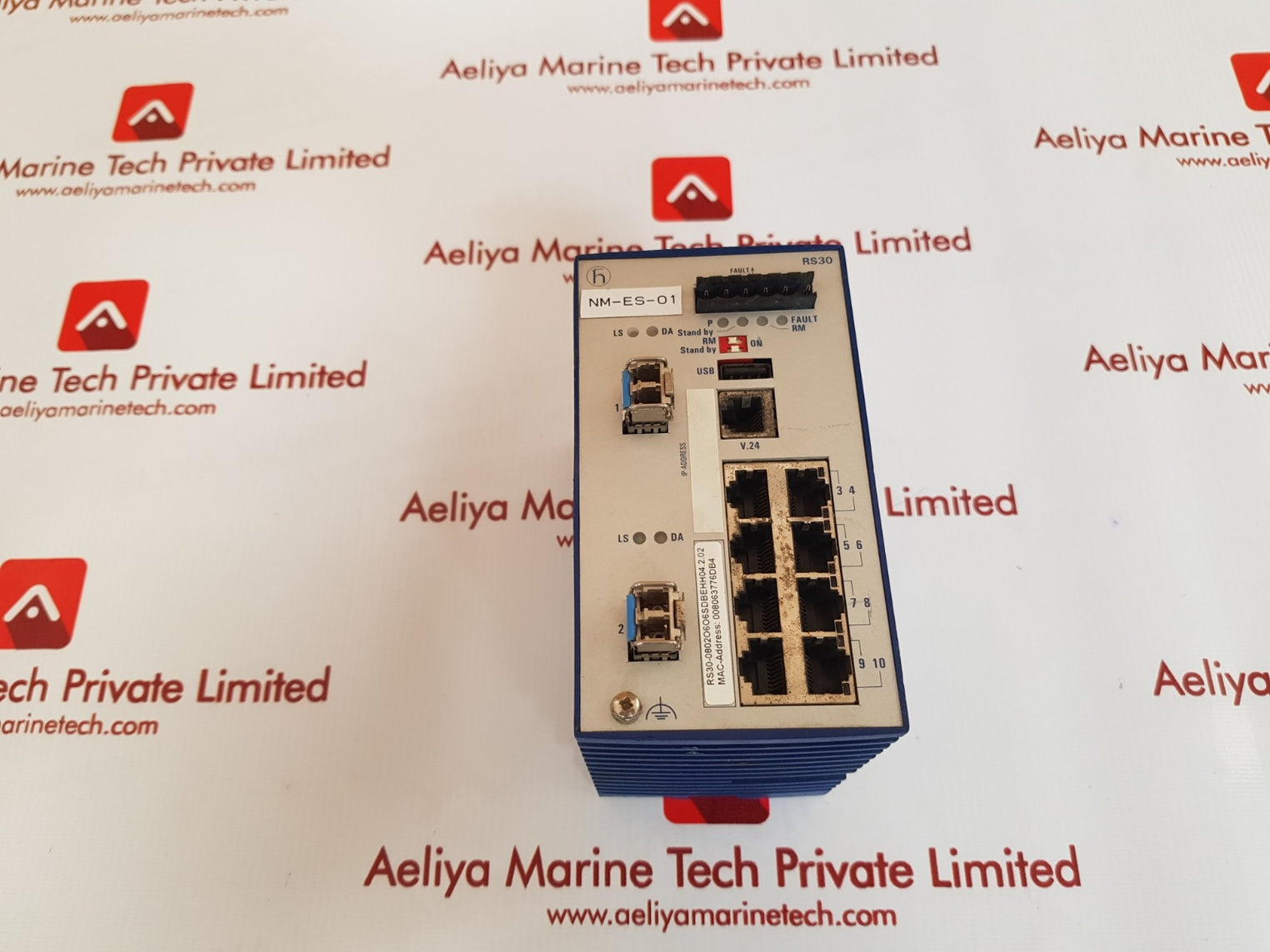 Hirschmann rs30-0802o6o6sdbehh04.2.02 industrial ethernet switch