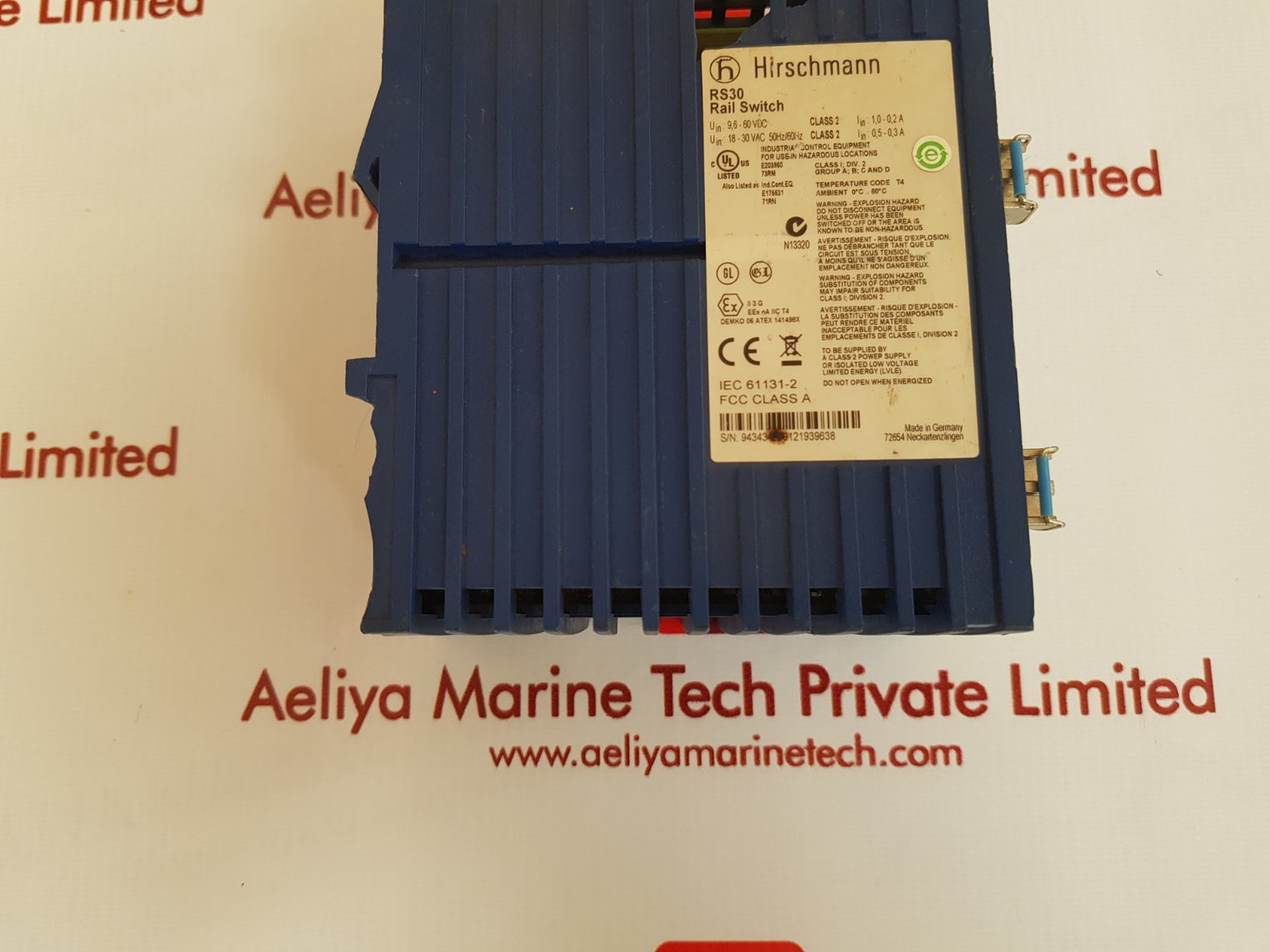 Hirschmann rs30-0802o6o6sdbehh04.2.02 industrial ethernet switch