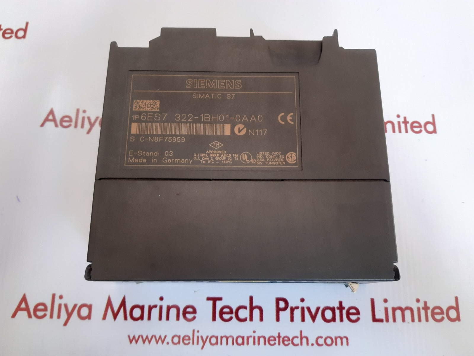 siemens simatic s7 6es7 322-1bh01-0aa0 digital output module 