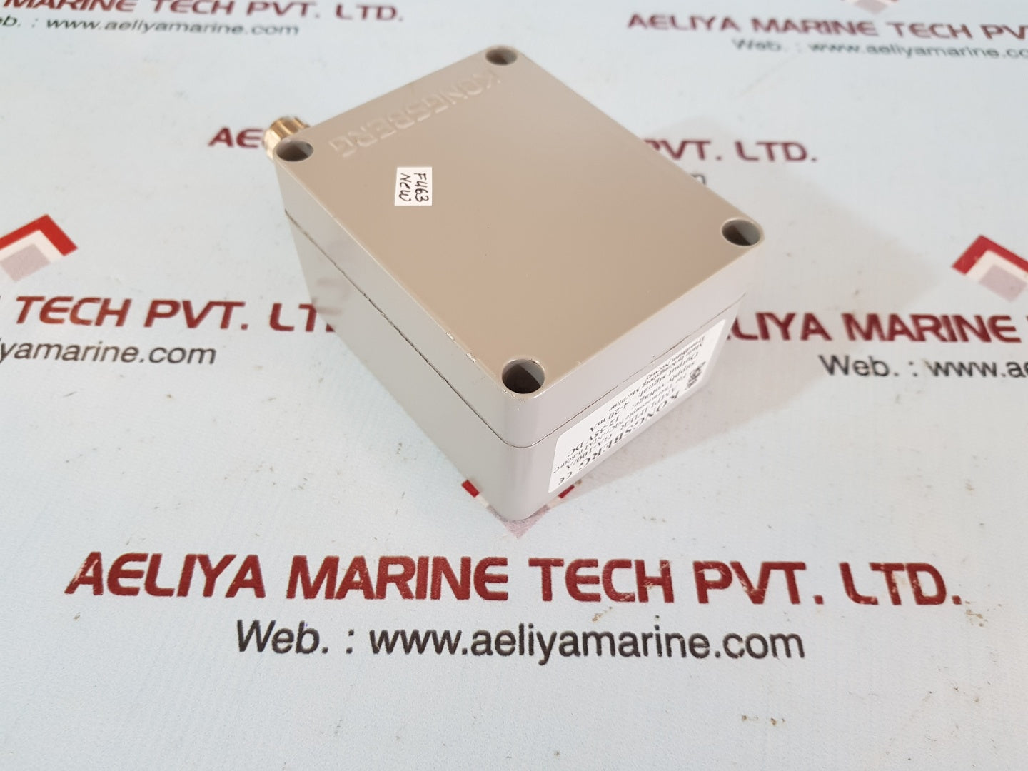 Kongsberg ga-100/a thermocouple amplifier connection box