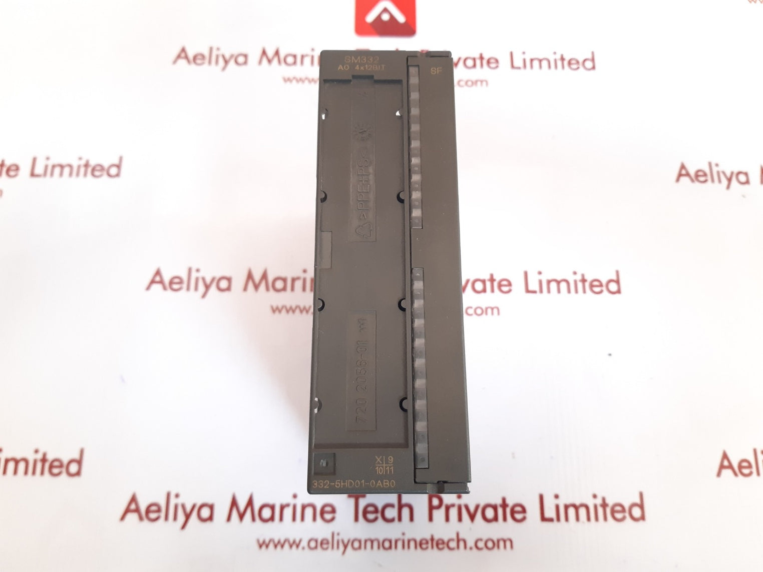 Siemens simatic s7 sm332 analog output module 6es7 332-5hd01-0ab0