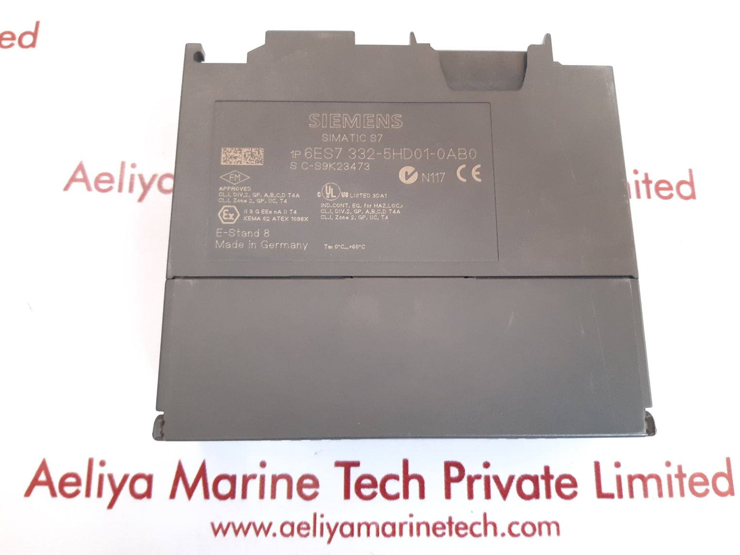 Siemens simatic s7 sm332 analog output module 6es7 332-5hd01-0ab0