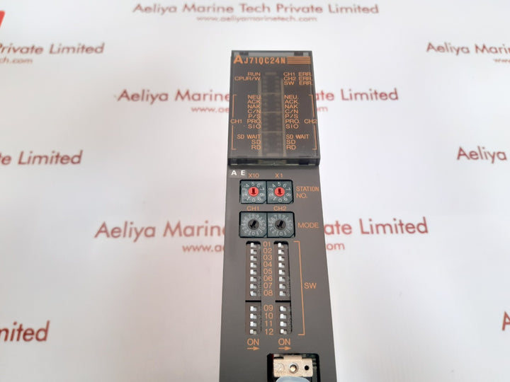 Mitsubishi aj71qc24n serial communication module