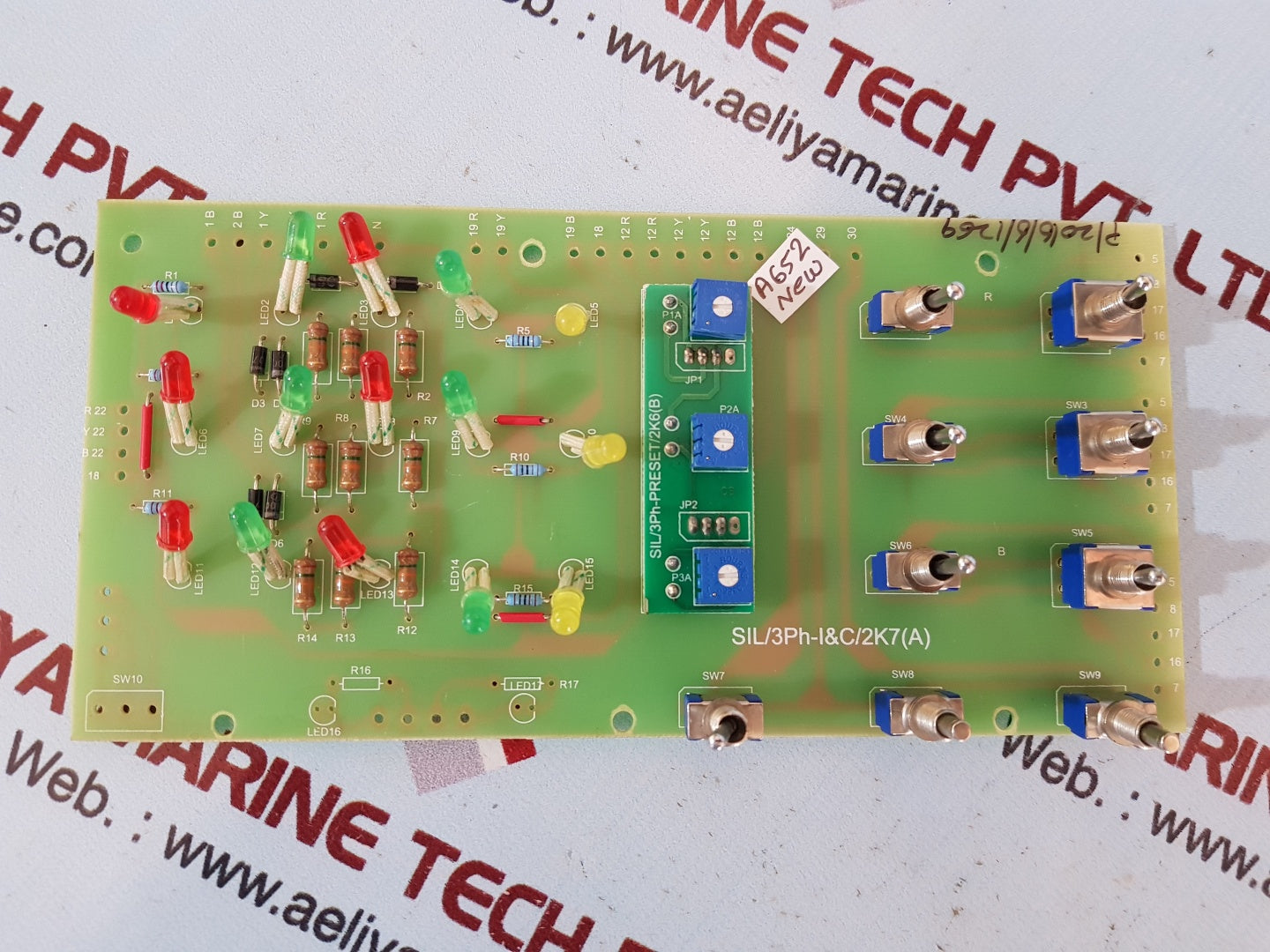 Sil/3ph-i&c/2k7(a) pcb card