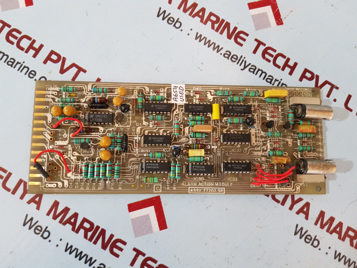 77202 spe alarm action module pcb