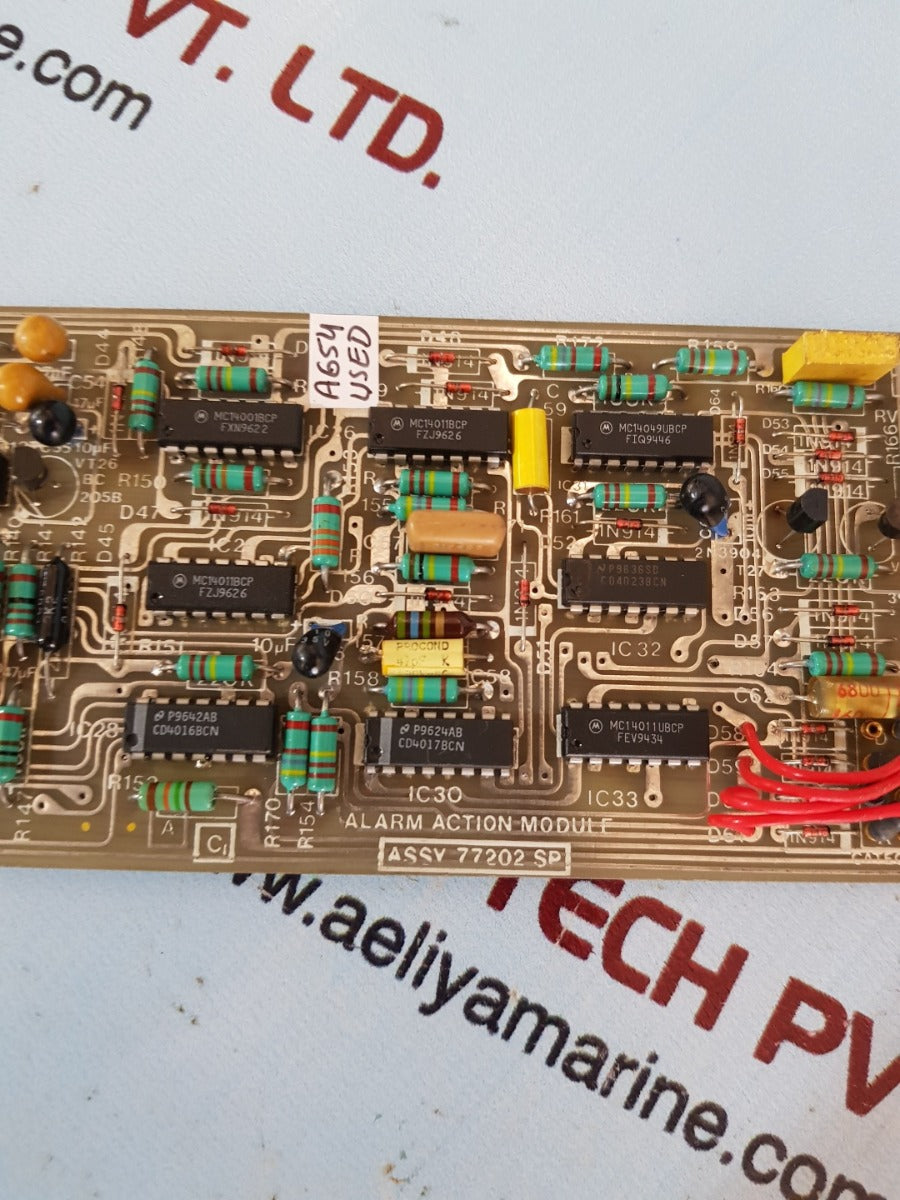 77202 spe alarm action module pcb