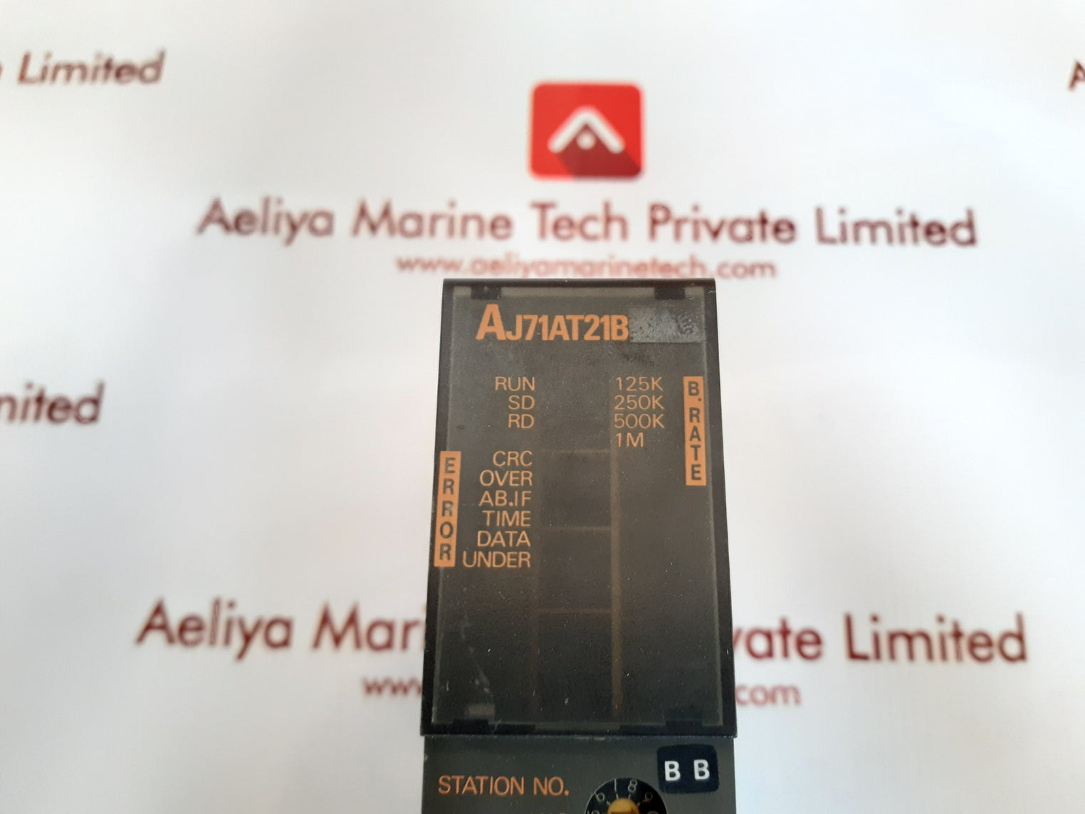 Mitsubishi aj71at21b programmable controller