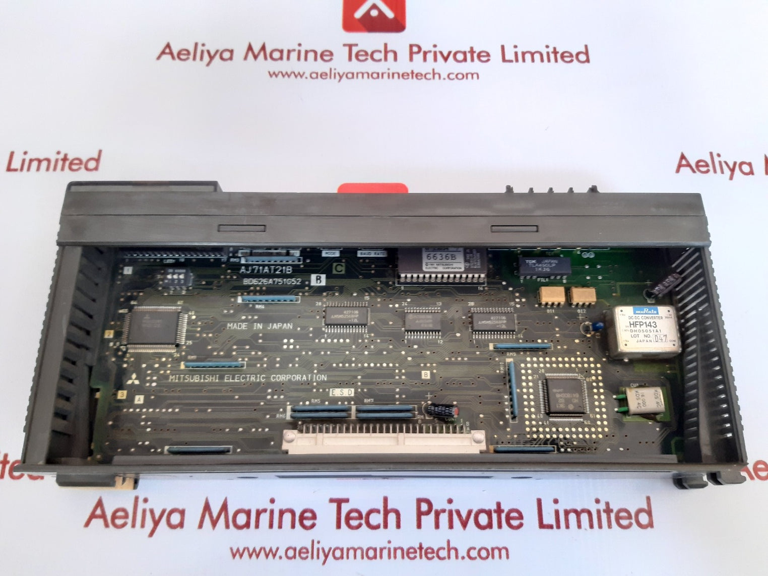 Mitsubishi aj71at21b programmable controller