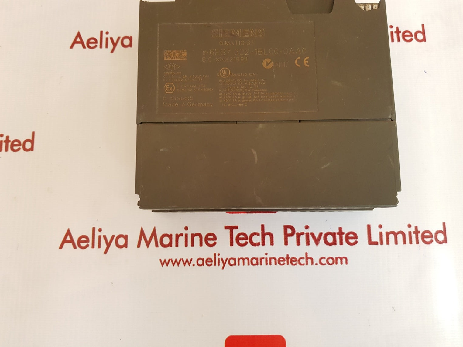 Siemens 6es7 322-1bl00-0aa0 output module e-stand:8