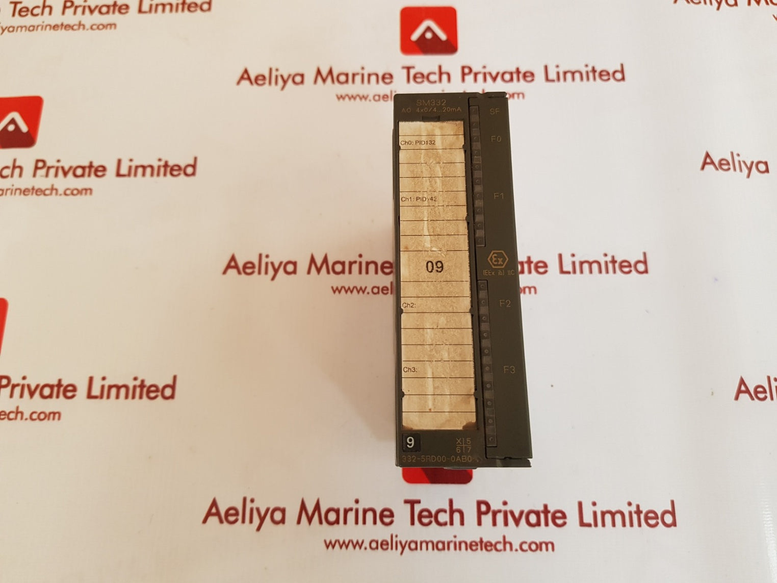 Siemens 332-5rd00-0ab0 analog output module 