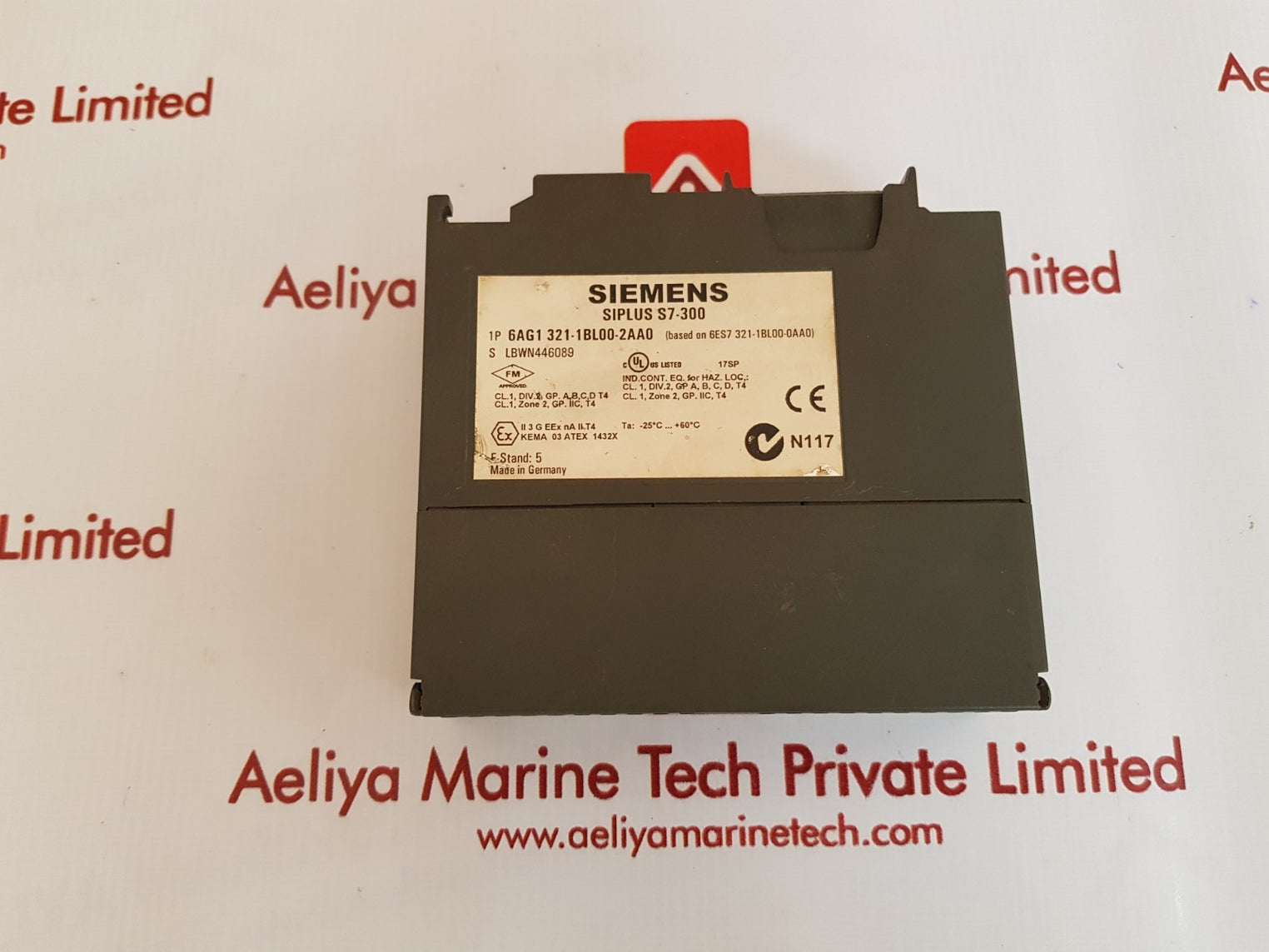 Siemens siplus s7-300 6ag1 321-1bl00-2aa0 digital input module 