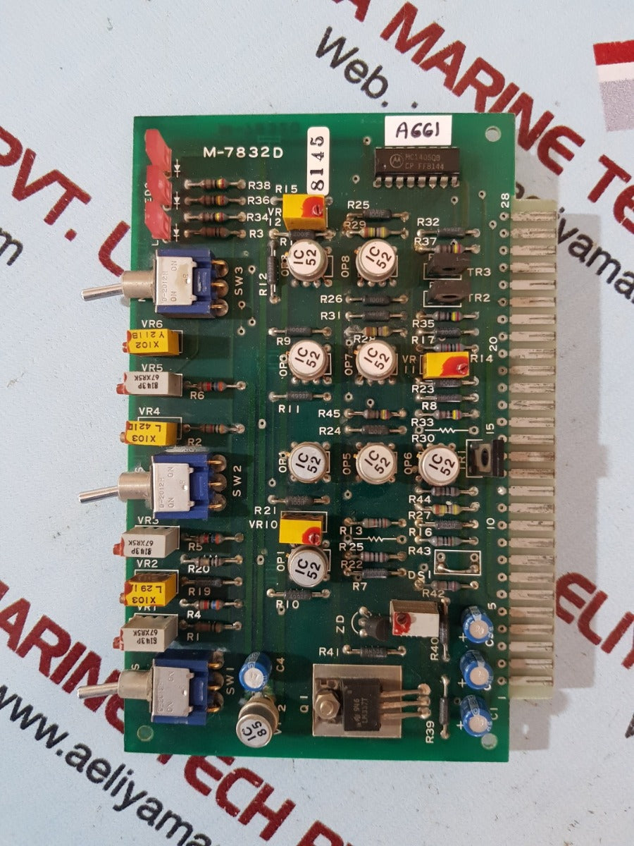 Musasino m-7832d pcb card