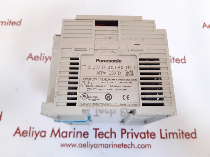 Panasonic fp-x c30td control unit