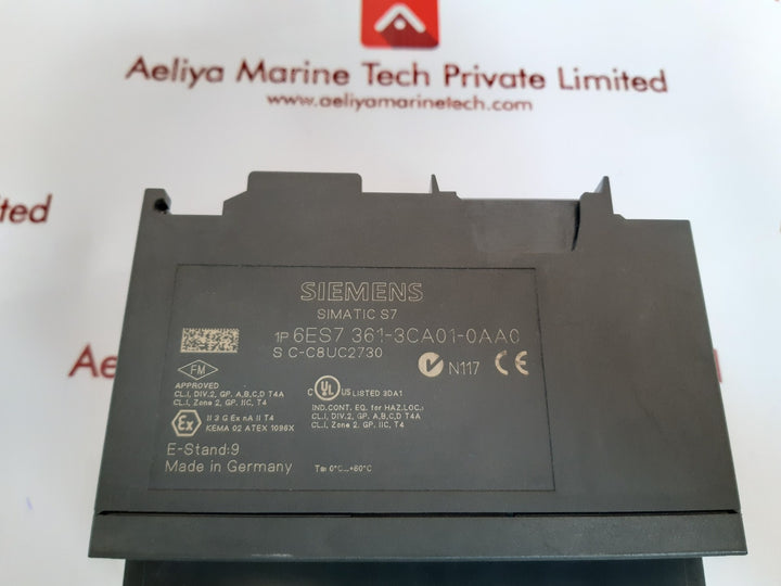 Siemens 6es7 361-3ca01-0aa0 simatic s7 connection interface module