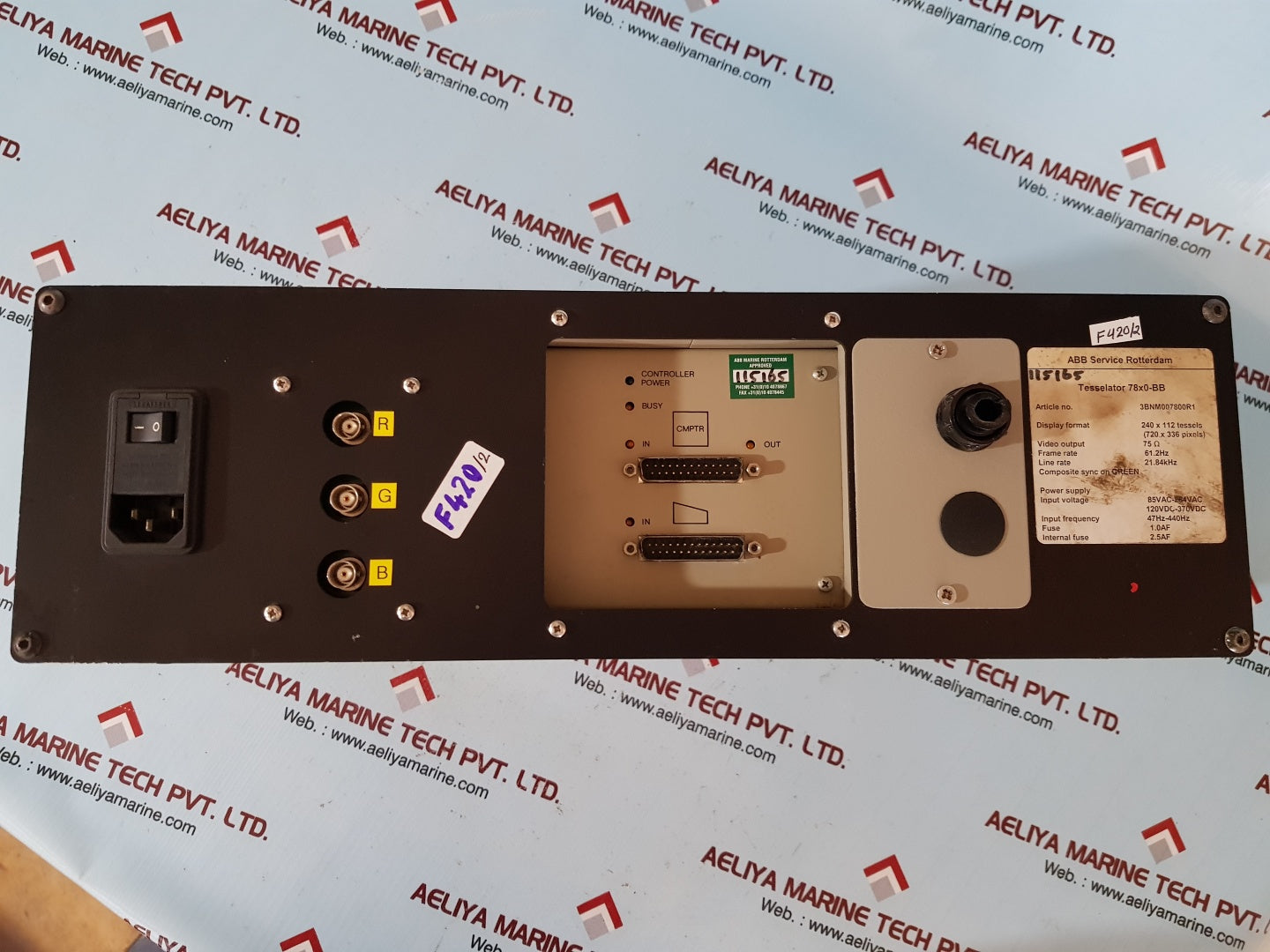 Abb 3bnm007800r1 power supply