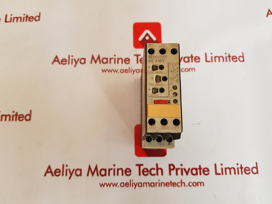 Telemecanique re4 my 13mw time delay relay 