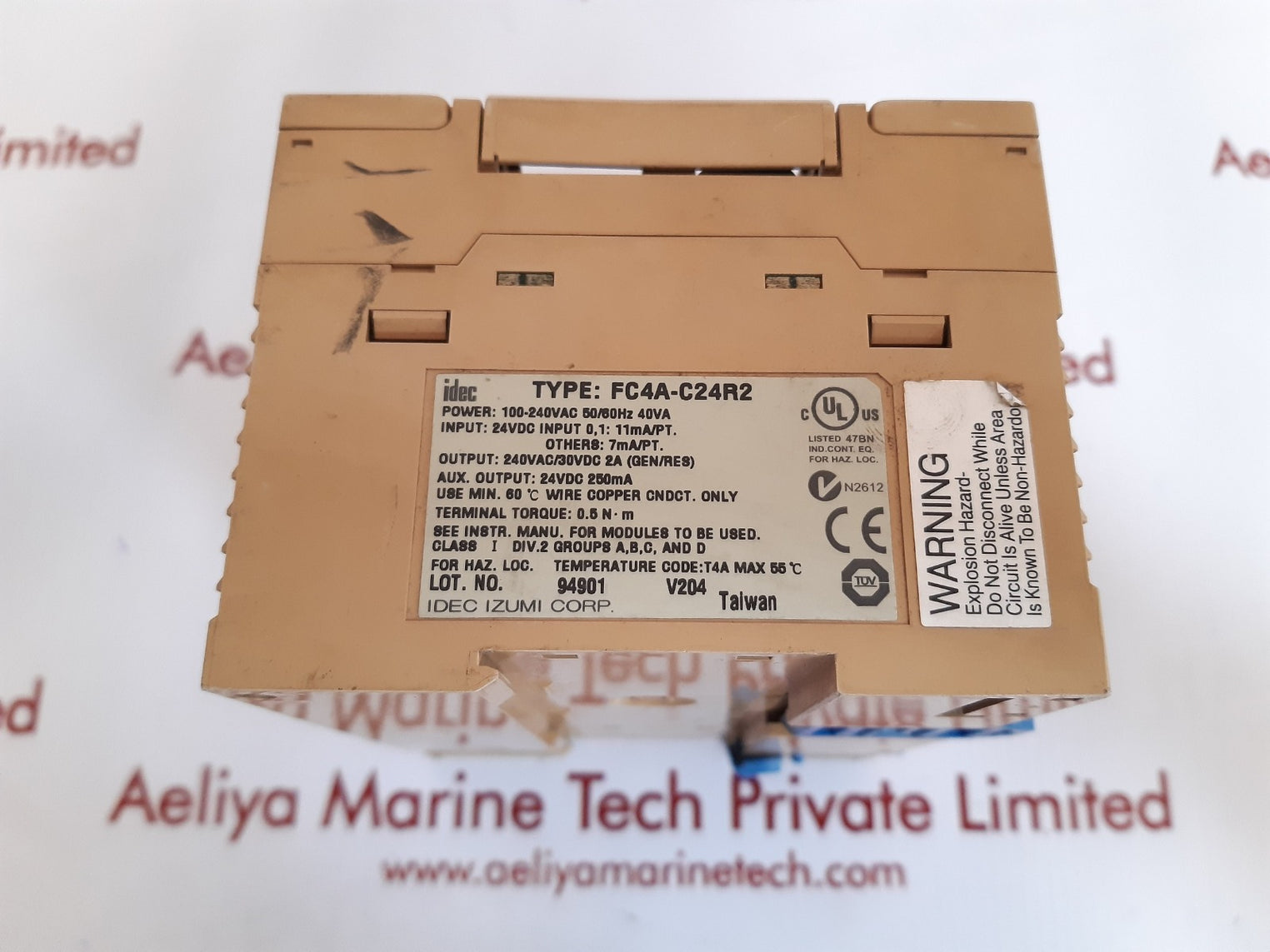 Idec fc4a-c24r2 programmable logic controllers