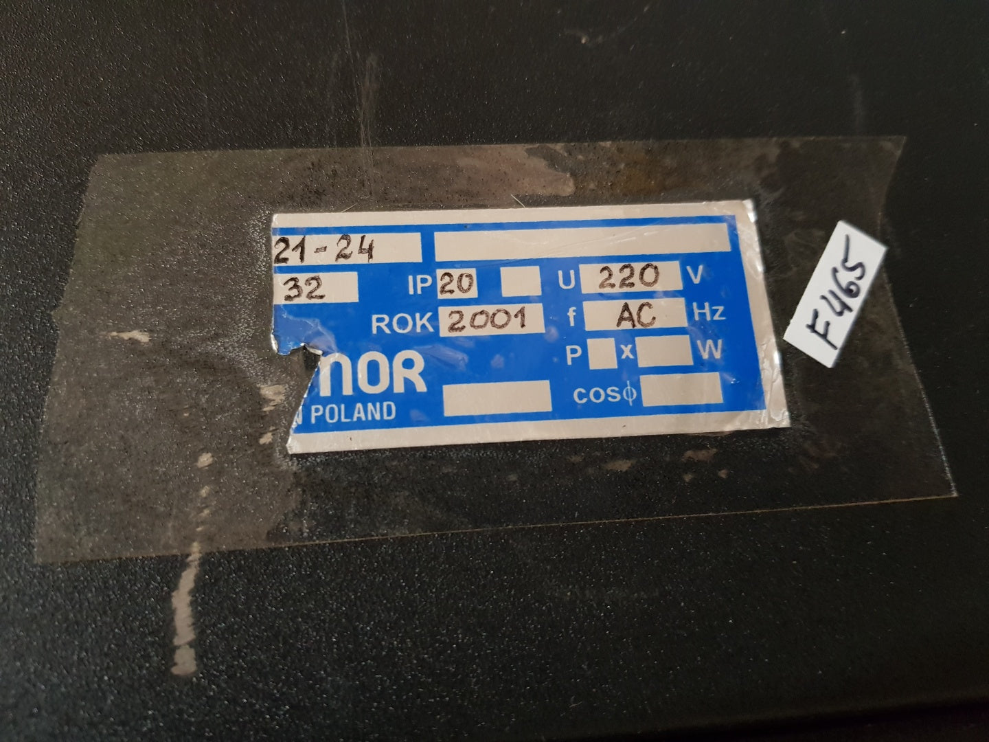 Famor bn1521 control panels