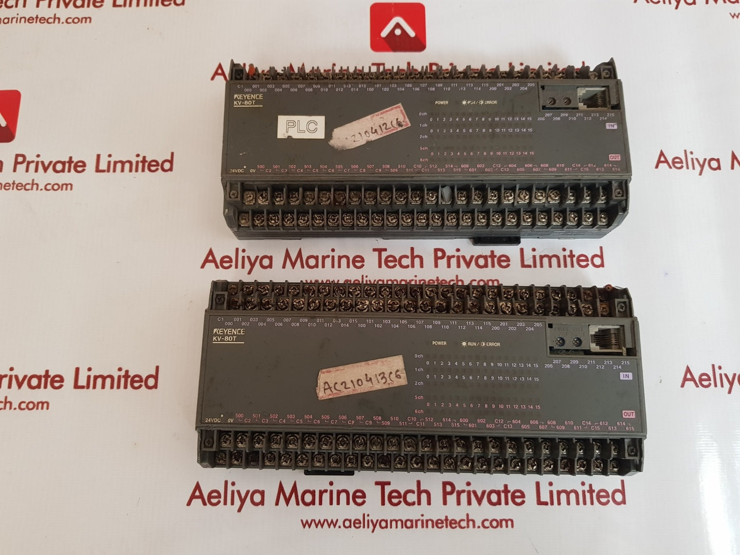 Keyence kv-80t programmable controller 