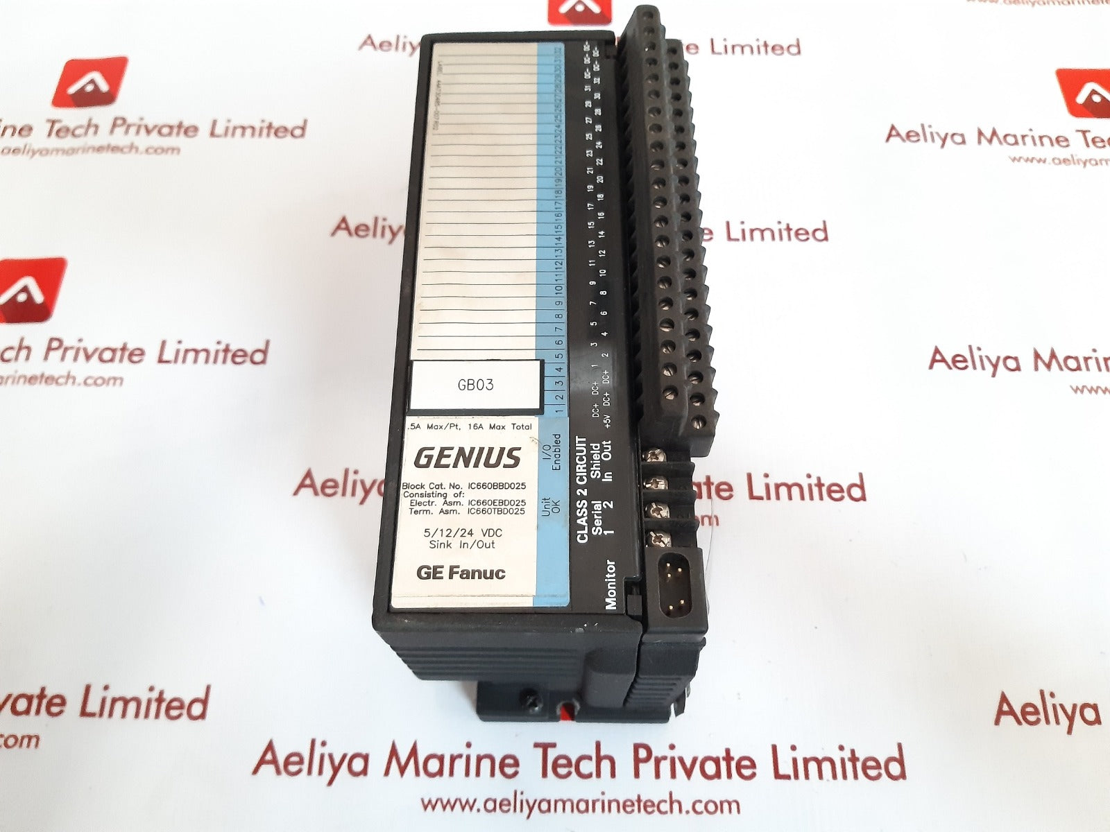 Ge fanuc ic660bbd025 i/o module 