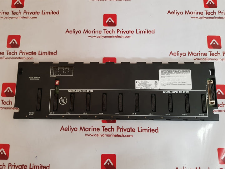 Ge fanuc ic693chs392k base 10-slot non-cpu slots