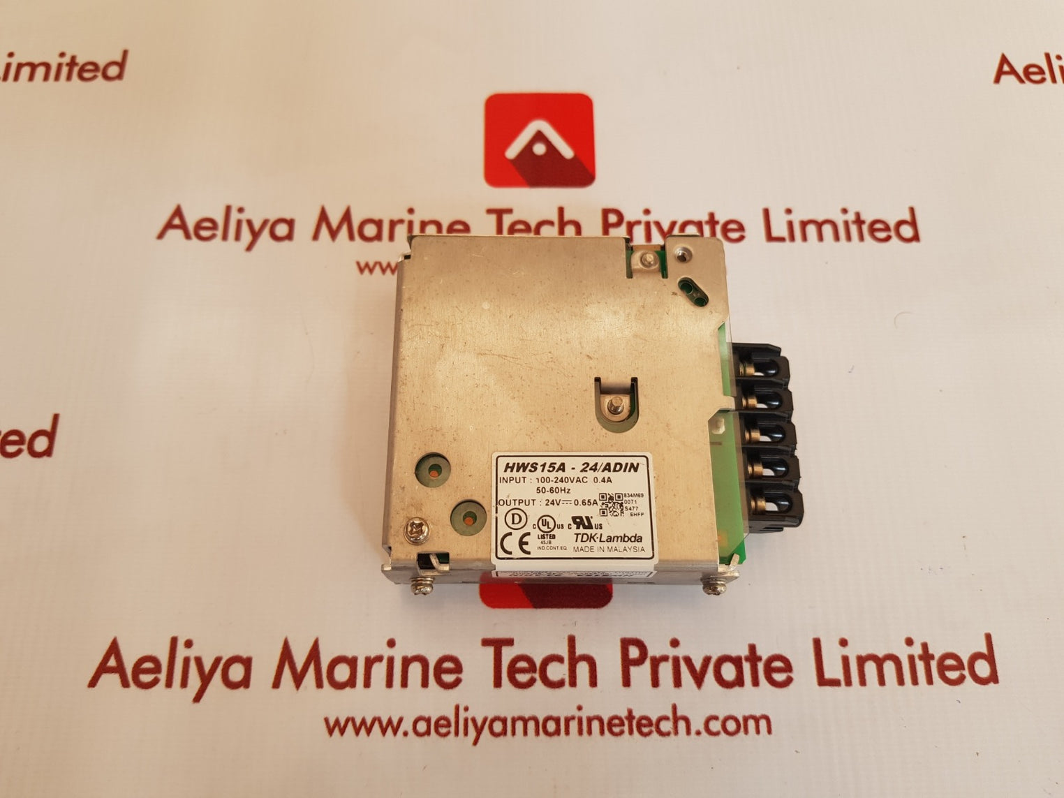 Tdk-lambda hws15a-24/adin power supply