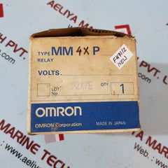 Omron Mm4Xp Power Relay 100/110Vac 50/60Hz
