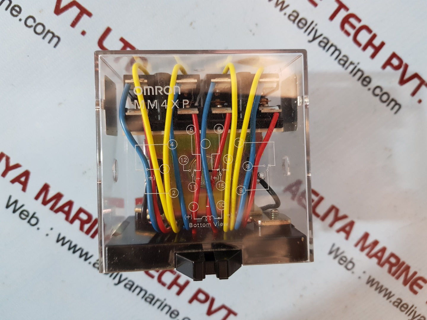 Omron Mm4Xp Power Relay 100/110Vac 50/60Hz